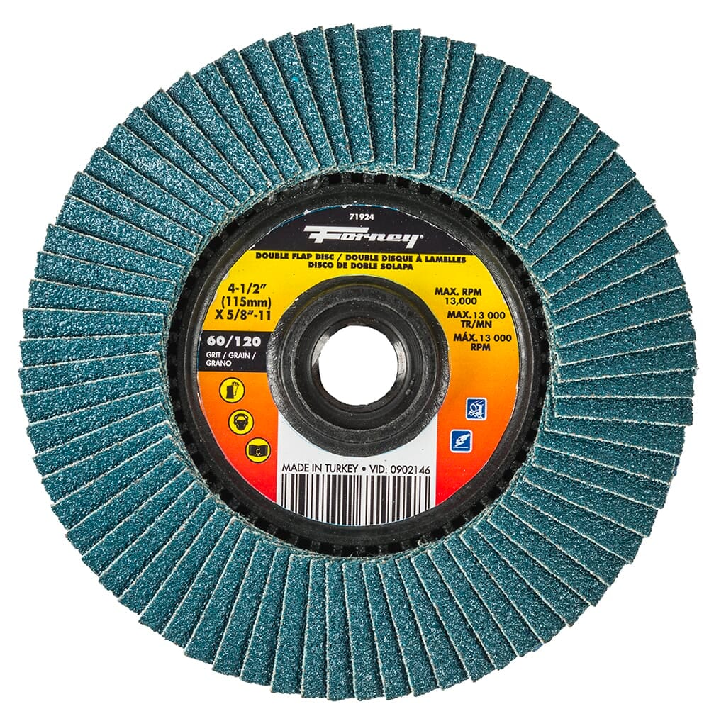 71924 Double Sided Flap Disc, 60/1